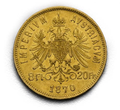 8 Zlatník Františka Josefa I. 1870