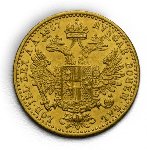 Dukát František Josef I. 1867 B
