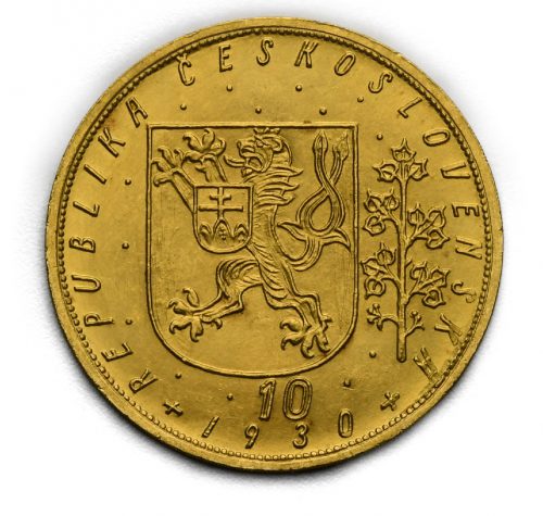 Svatováclavský 10 dukát 1930