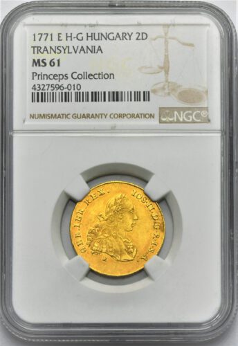 2 Dukát Josef II. 1771 E H-G – TRANSYLVANIA