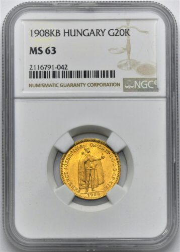 20 Koruna František Josef I. 1908 KB