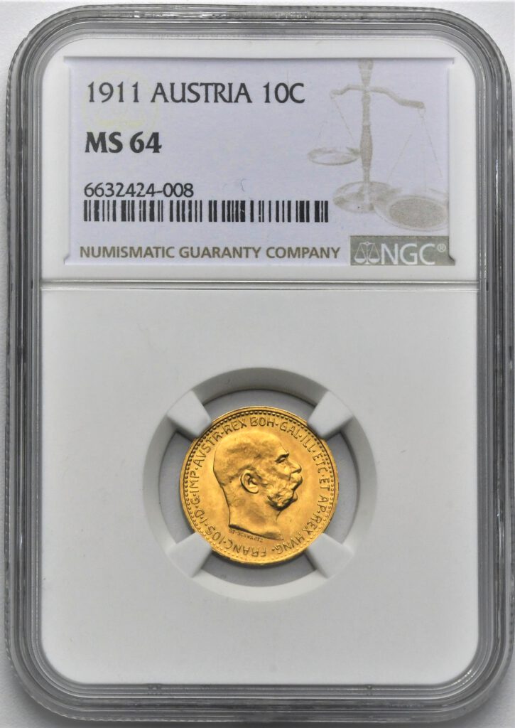 10 Koruna František Josef I. 1911