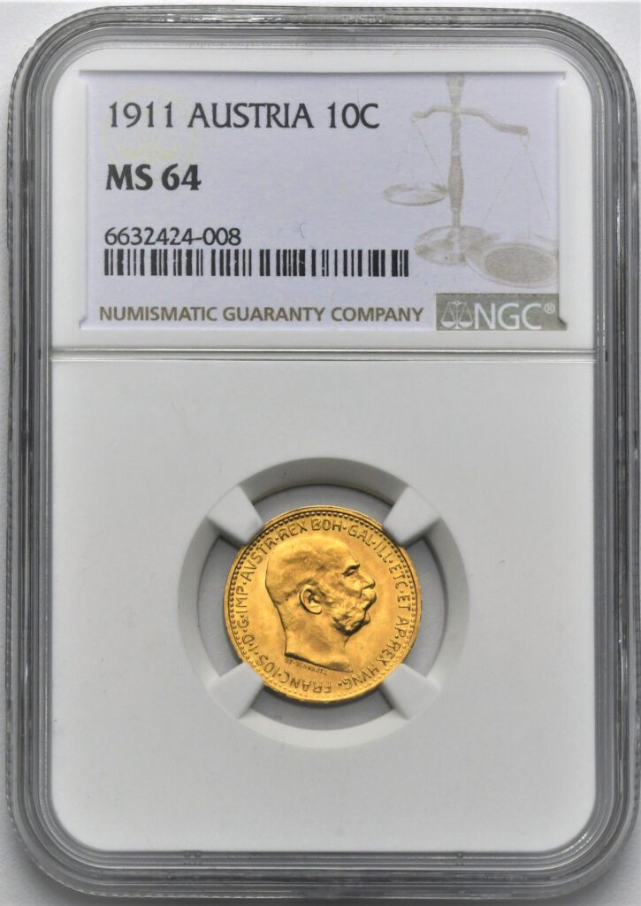 10 Koruna František Josef I. 1911