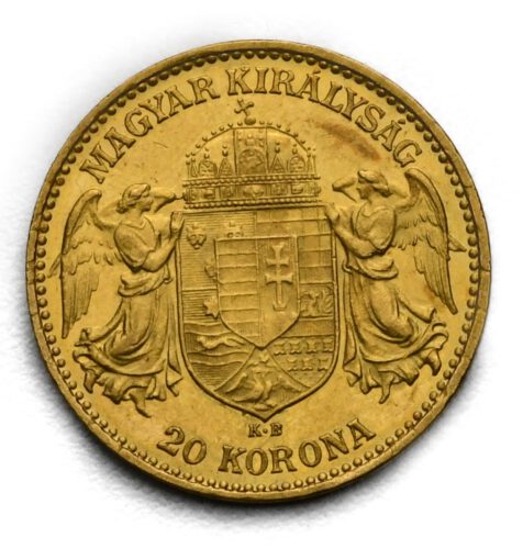 20 Koruna Františka Josefa I. 1909 KB