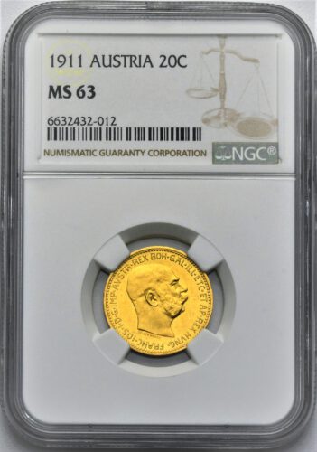 20 Koruna František Josef I. 1911