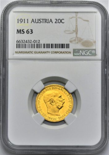 20 Koruna František Josef I. 1911