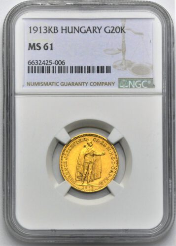 20 Koruna František Josef I. 1913 KB