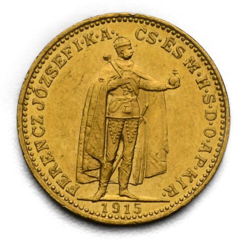 20 Koruna Františka Josefa I. 1915 KB