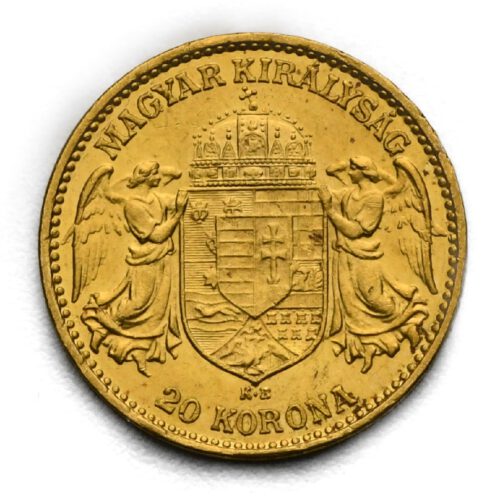 20 Koruna Františka Josefa I. 1915 KB