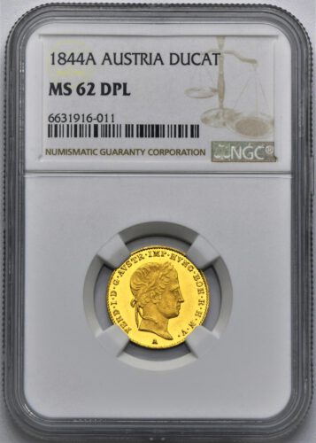 Dukát Ferdinand V. 1844 A