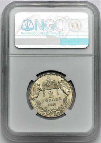 2 Koruna František Josef I. 1914 KB