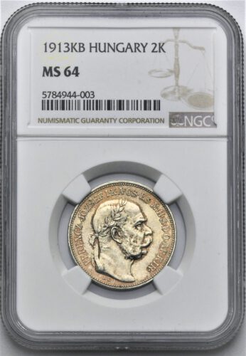 2 Koruna František Josef I. 1913 KB