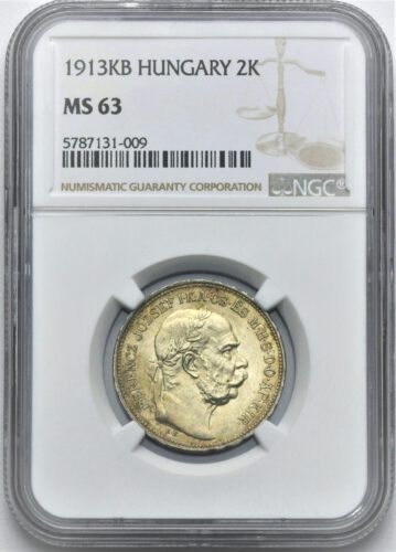 2 Koruna František Josef I. 1913 KB