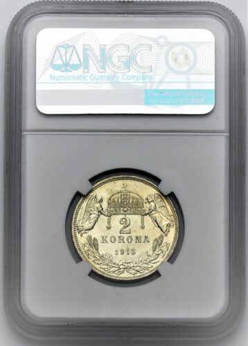 2 Koruna František Josef I. 1913 KB