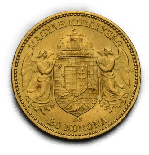 20 Koruna Františka Josefa I. 1893 KB