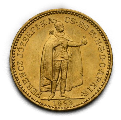 20 Koruna Františka Josefa I. 1893 KB