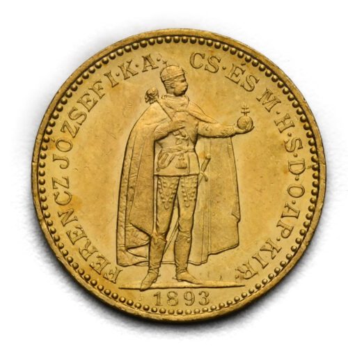 20 Koruna Františka Josefa I. 1893 KB