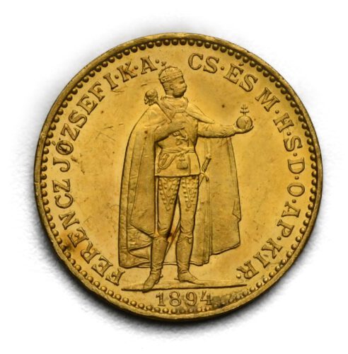 20 Koruna Františka Josefa I. 1894 KB
