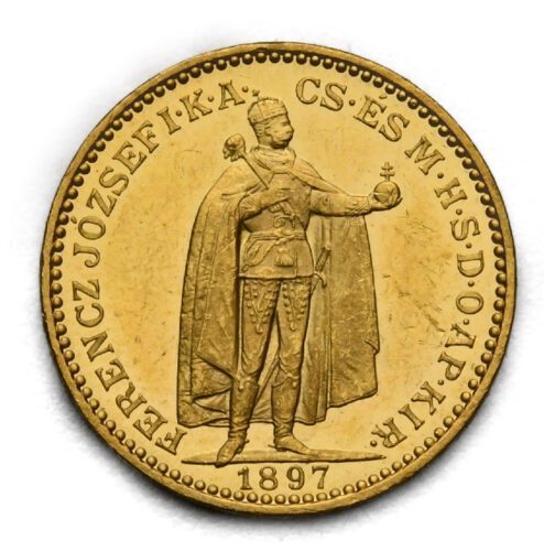 20 Koruna Františka Josefa I. 1897 KB