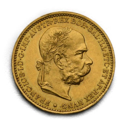 20 Koruna František Josef I. 1898 bz