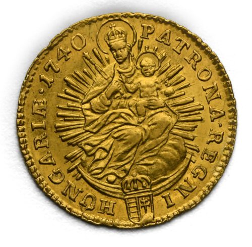 Dukát Karel VI. 1740 KB