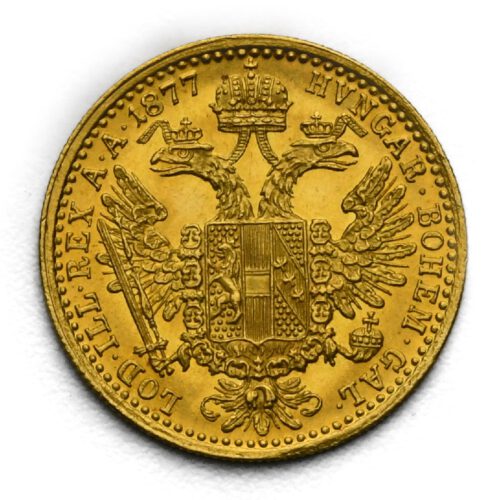 Dukát František Josef I. 1877