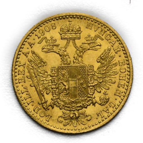 Dukát František Josef I. 1908