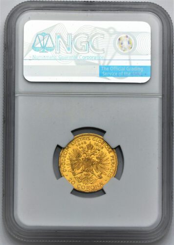 20 Koruna 1908 – 60. Výročí Vlády Františka Josefa I.