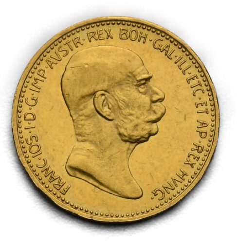 20 Koruna Františka Josefa I. 1909 Marschall