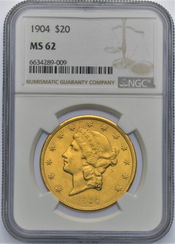 20 Dollar 1904 Liberty Head