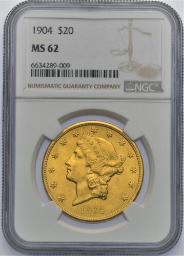 20 Dollar 1904 Liberty Head