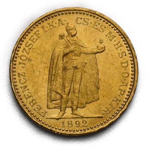 20 Koruna Františka Josefa I. 1892 KB