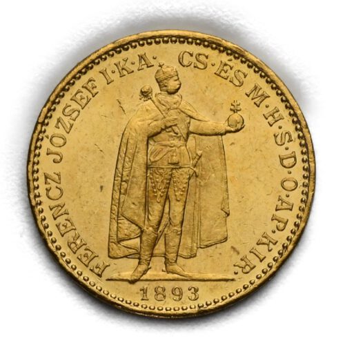 20 Koruna Františka Josefa I. 1893 KB