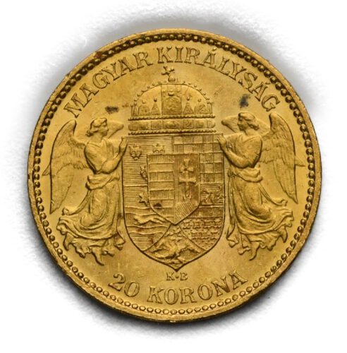 20 Koruna Františka Josefa I. 1893 KB
