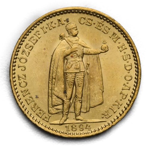 20 Koruna Františka Josefa I. 1894 KB