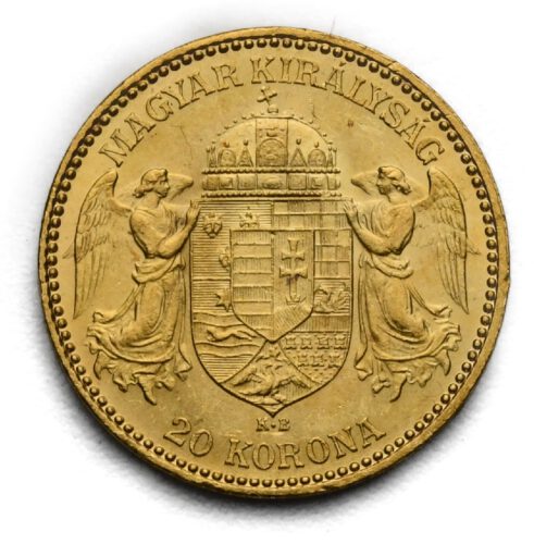 20 Koruna Františka Josefa I. 1894 KB