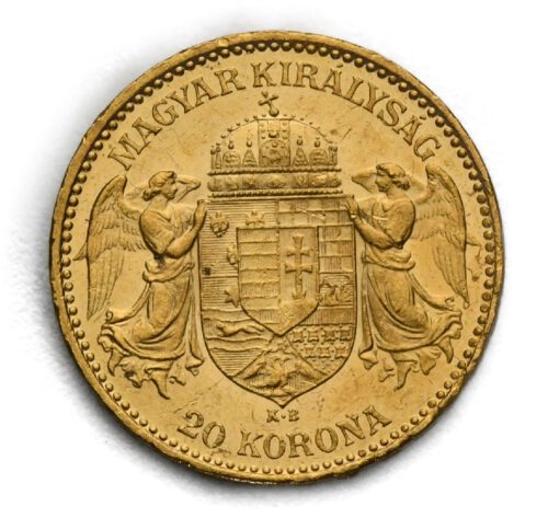 20 Koruna Františka Josefa I. 1895 KB