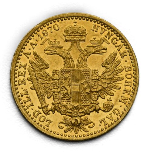 Dukát František Josef I. 1870A