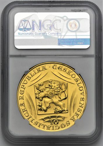 10 Dukát Karel IV. 1978