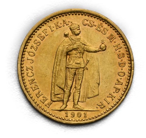 10 Koruna František Josef I. 1901 KB