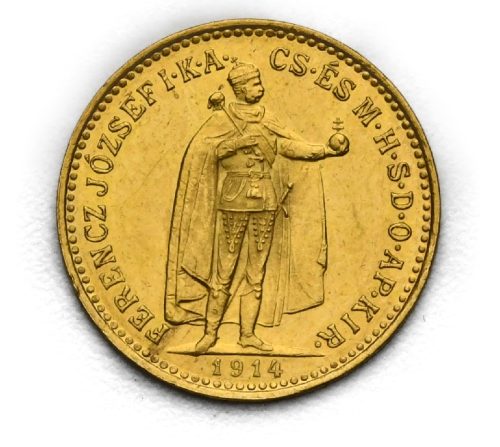 10 Koruna Františka Josefa I. 1914 KB