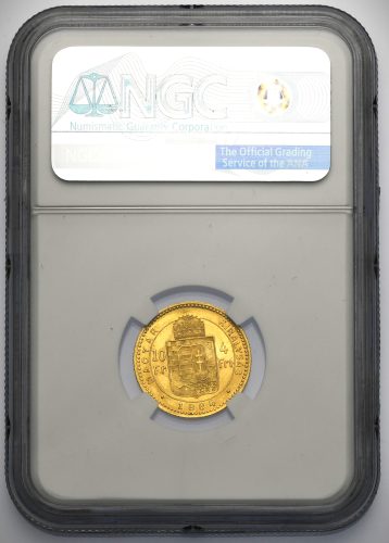 4 Forint František Josef I. 1884 KB