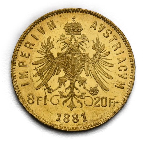 8 Zlatník František Josef I. 1881
