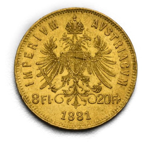 8 Zlatník František Josef I. 1881