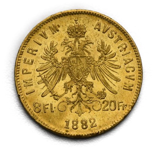 8 Zlatník František Josef I. 1882