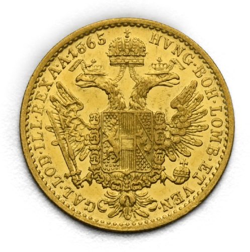 Dukát Františka Josefa I. 1865 A