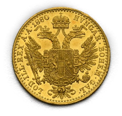 Dukát Františka Josefa I. 1880