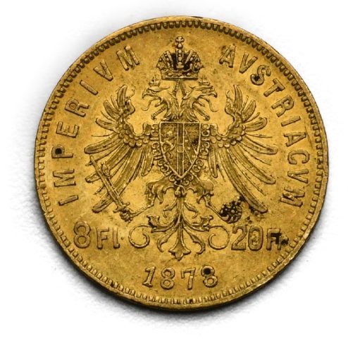 8 Zlatník František Josef I. 1878
