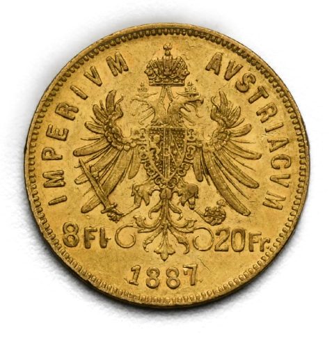 8 Zlatník František Josef I. 1887
