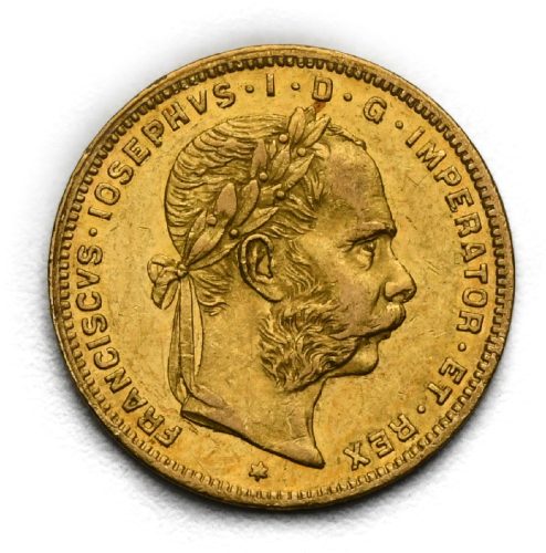 8 Zlatník František Josef I. 1887